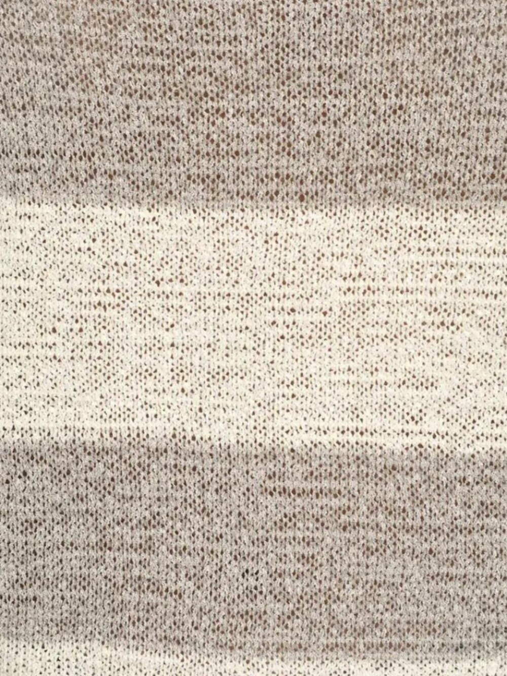 Lulus Little Talks Grey and White Striped Loose Knit Sweater NWT - Picture 5 of 8